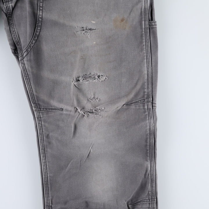 Carhartt Relaxed Fit Double Knee Duck Painter Pants, Men's W33 (approx.) cotton gray type Vintage Second Hand