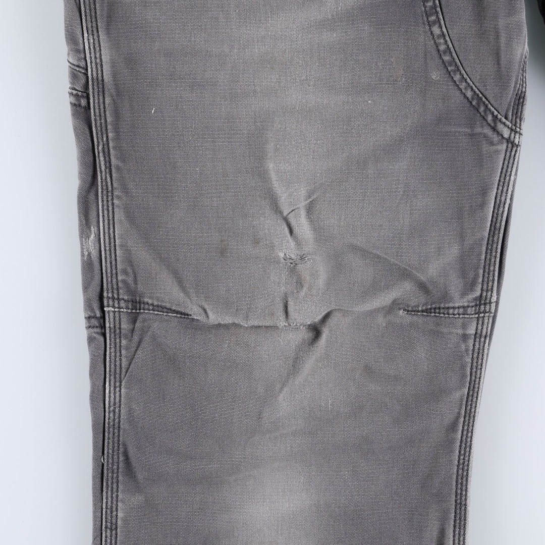 Carhartt Relaxed Fit Double Knee Duck Painter Pants, Men's W33 (approx.) cotton gray type Vintage Second Hand