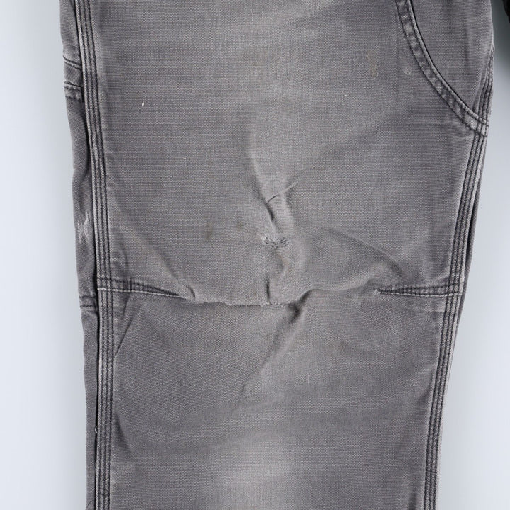 Carhartt Relaxed Fit Double Knee Duck Painter Pants, Men's W33 (approx.) cotton gray type Vintage Second Hand