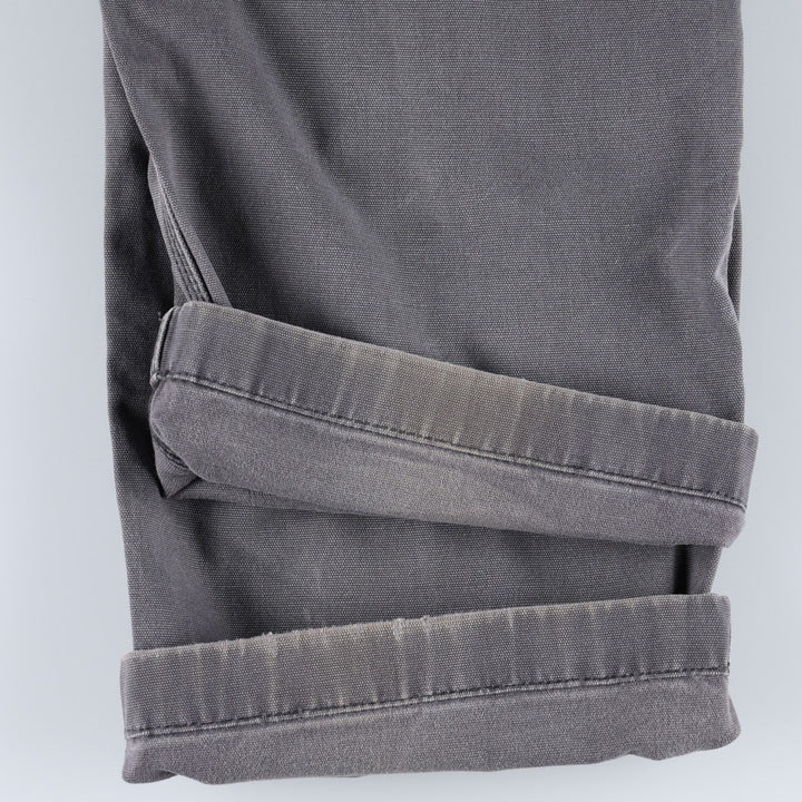Carhartt Relaxed Fit Double Knee Duck Painter Pants, Men's W33 (approx.) cotton gray type Vintage Second Hand