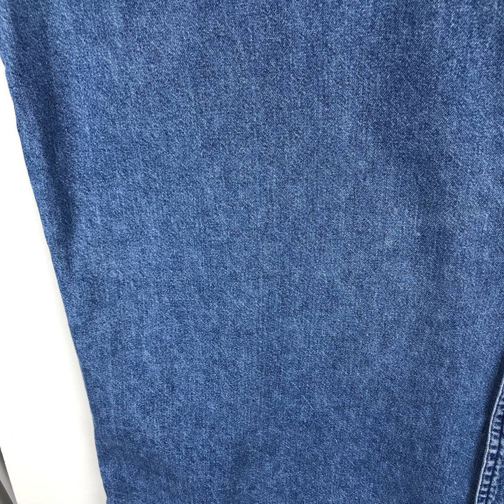 Ralph Lauren CHAPS Long Sleeve Button Down Denim Shirt Men's XL cotton blue type Vintage Second Hand