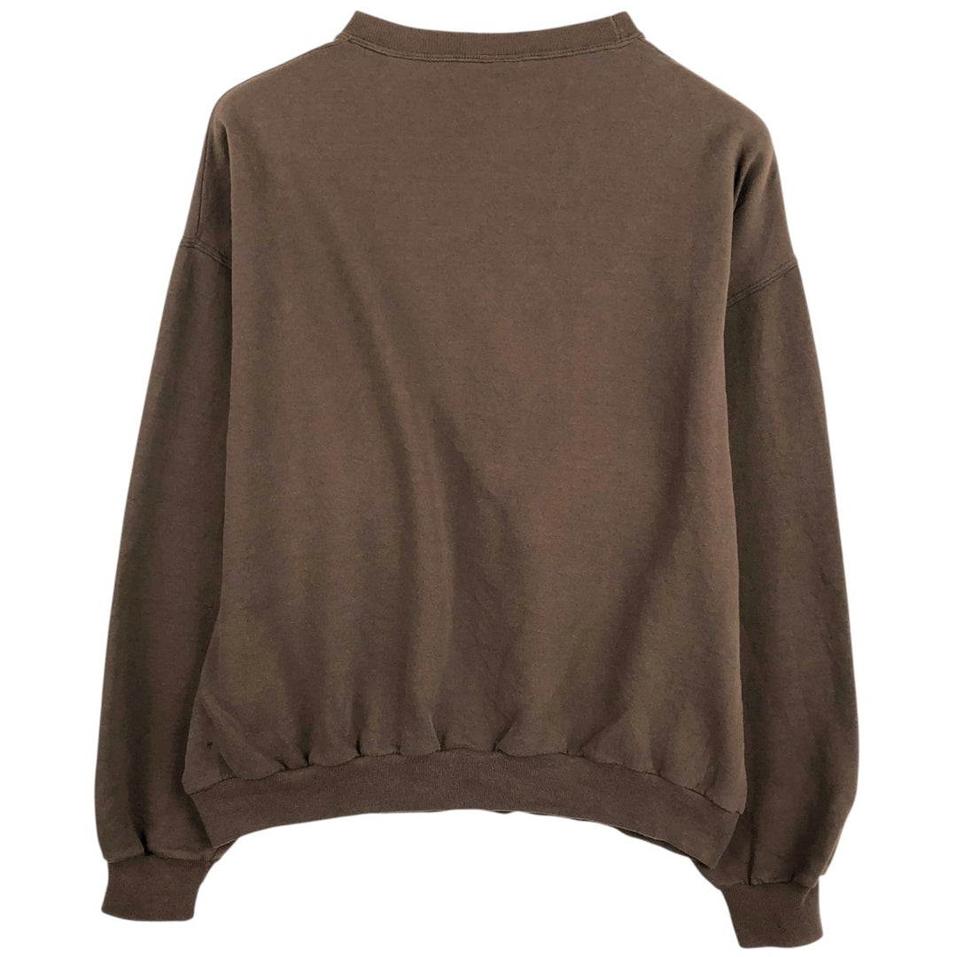 90'S Jerzees Advertising Sweatshirt, Men's Size XL (approx.), Vintage cotton walnut Vintage Second Hand