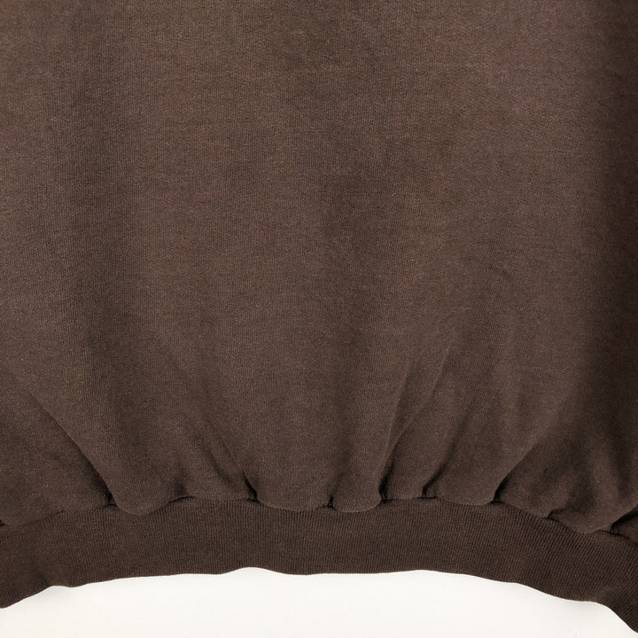 90'S Jerzees Advertising Sweatshirt, Men's Size XL (approx.), Vintage cotton walnut Vintage Second Hand