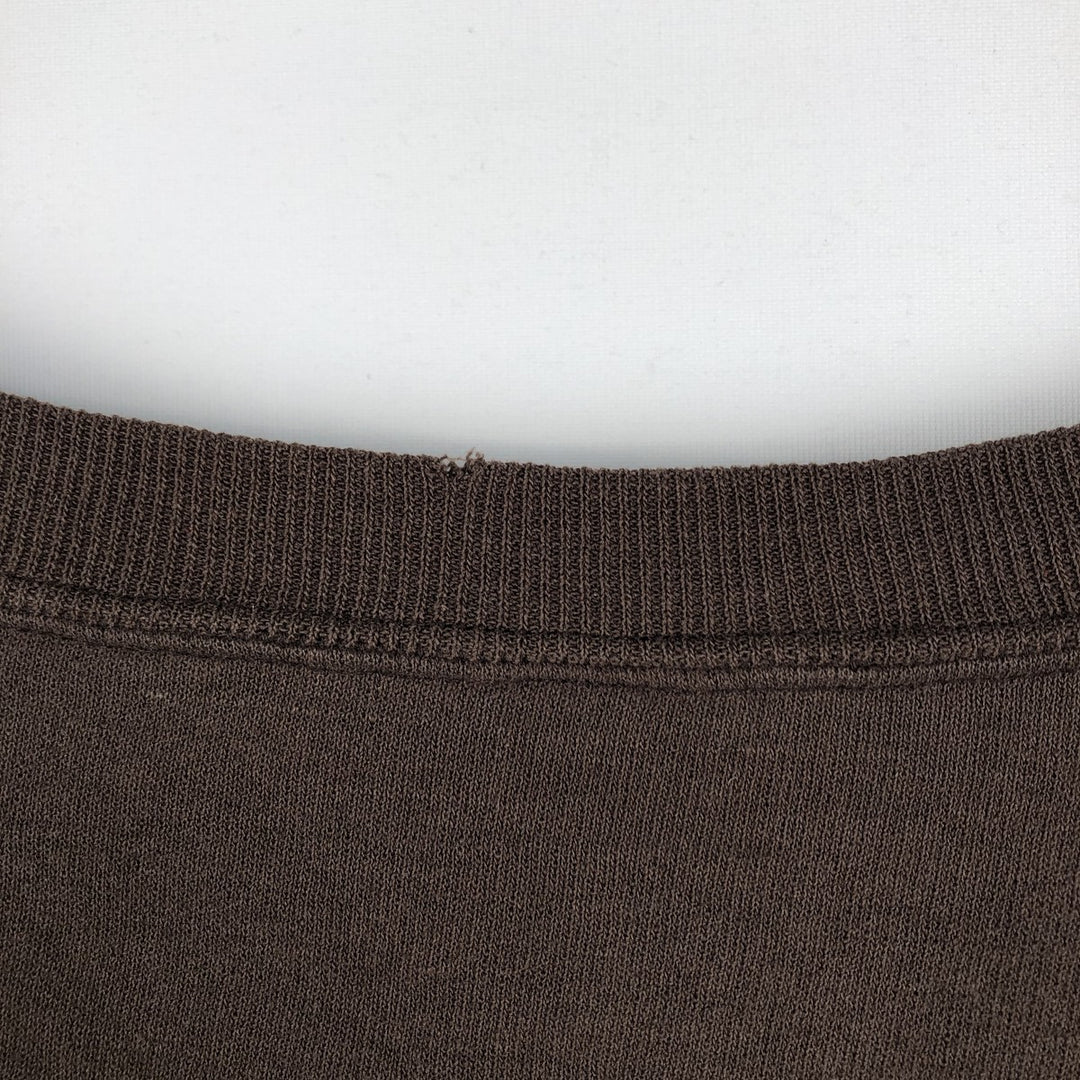 90'S Jerzees Advertising Sweatshirt, Men's Size XL (approx.), Vintage cotton walnut Vintage Second Hand