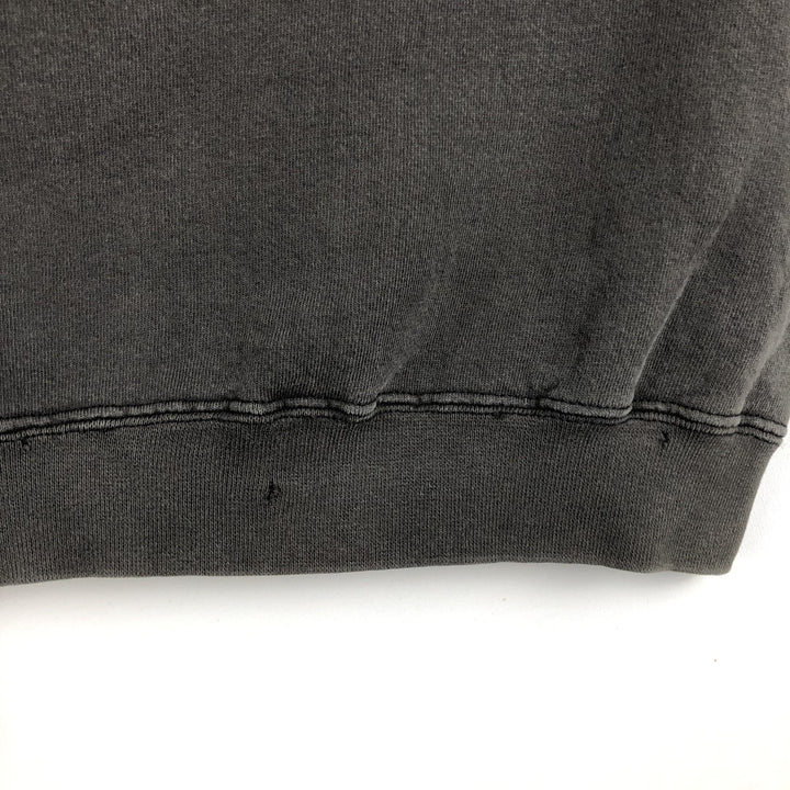 90'S Hard Rock Cafe Advertising Sweatshirt, Made in USA, Men's L, Vintage cotton Charcoal Vintage Second Hand