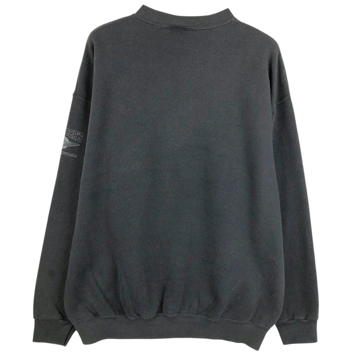 90'S Lee Heavyweight Advertising Sweatshirt, Men's Size XL (Equivalent), Vintage cotton black type Vintage Second Hand