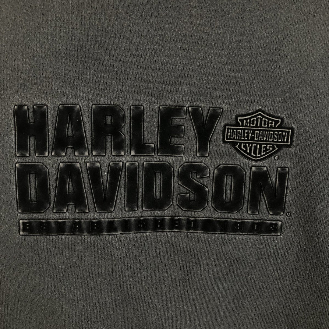 90'S Lee Heavyweight Advertising Sweatshirt, Men's Size XL (Equivalent), Vintage cotton black type Vintage Second Hand