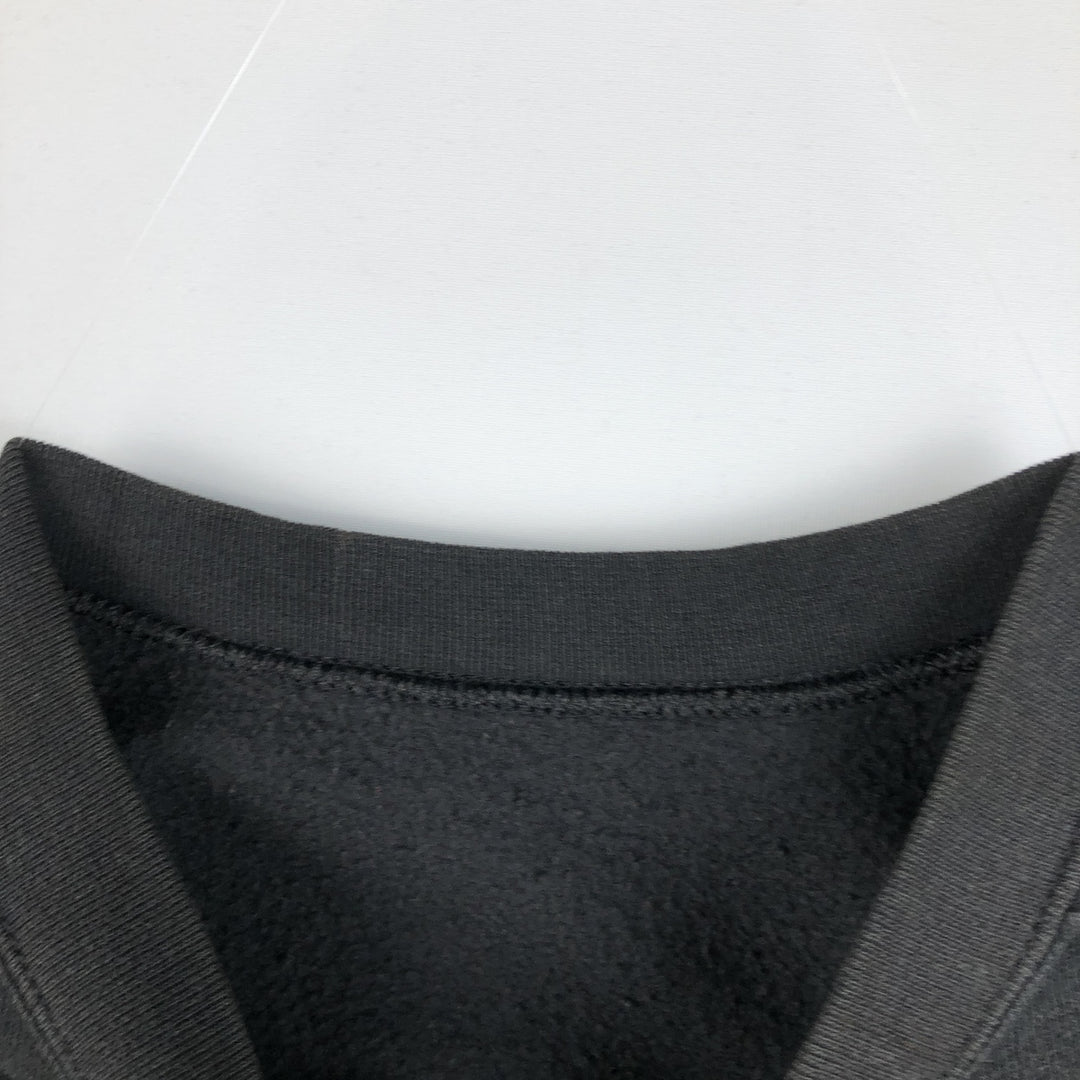 90'S Lee Heavyweight Advertising Sweatshirt, Men's Size XL (Equivalent), Vintage cotton black type Vintage Second Hand