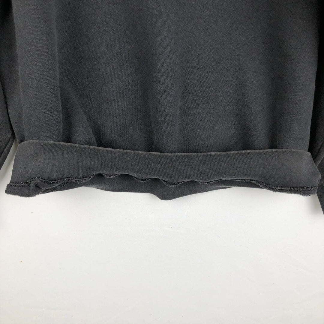 90'S Lee Heavyweight Advertising Sweatshirt, Men's Size XL (Equivalent), Vintage cotton black type Vintage Second Hand