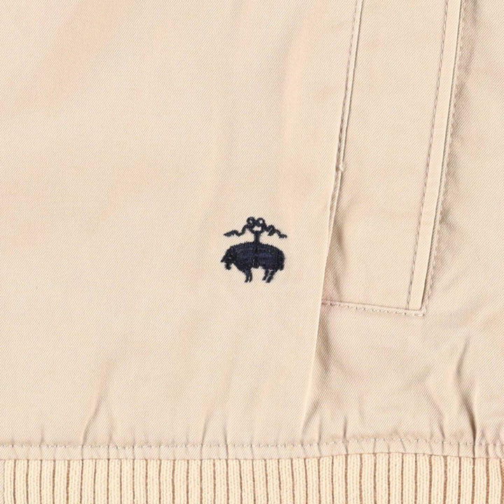 Brooks Brothers Swing Top Sports Jacket, Men's Size M (approx.) cotton Beige type Vintage Second Hand