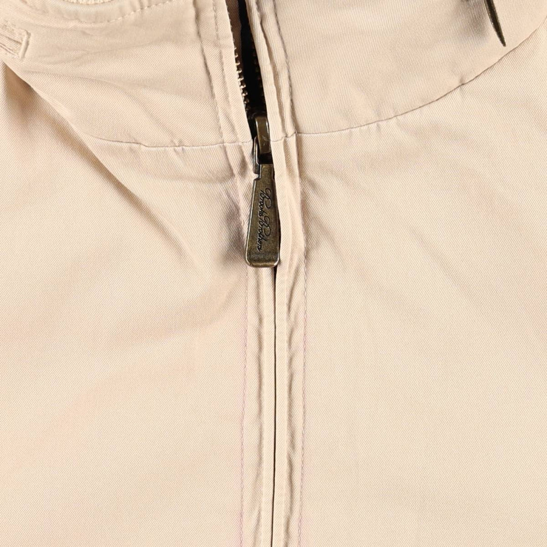 Brooks Brothers Swing Top Sports Jacket, Men's Size M (approx.) cotton Beige type Vintage Second Hand