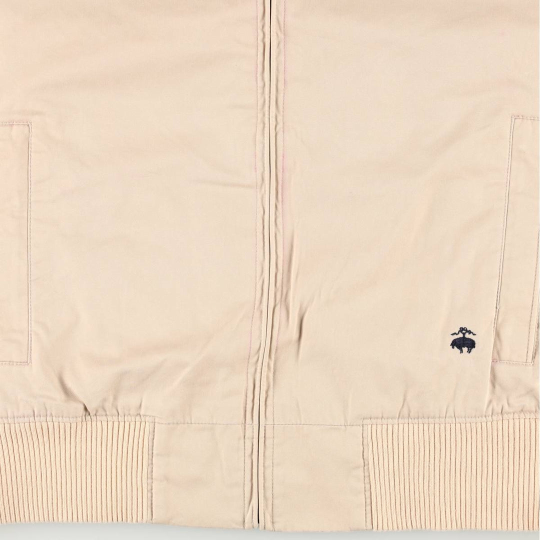 Brooks Brothers Swing Top Sports Jacket, Men's Size M (approx.) cotton Beige type Vintage Second Hand