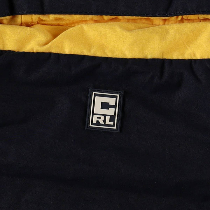 Ralph Lauren CHAPS Half-Zip Anorak Jacket, Men's Size XL polyester navy blue type Vintage Second Hand