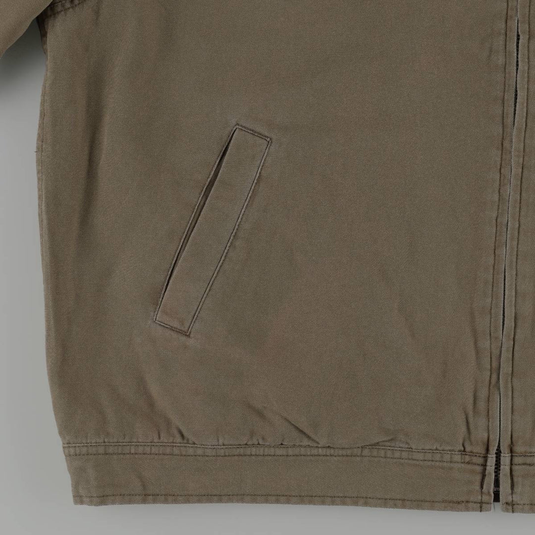 90'S GAP Vintage Cotton Jacket, Men's XL cotton Khaki type brown Vintage Second Hand