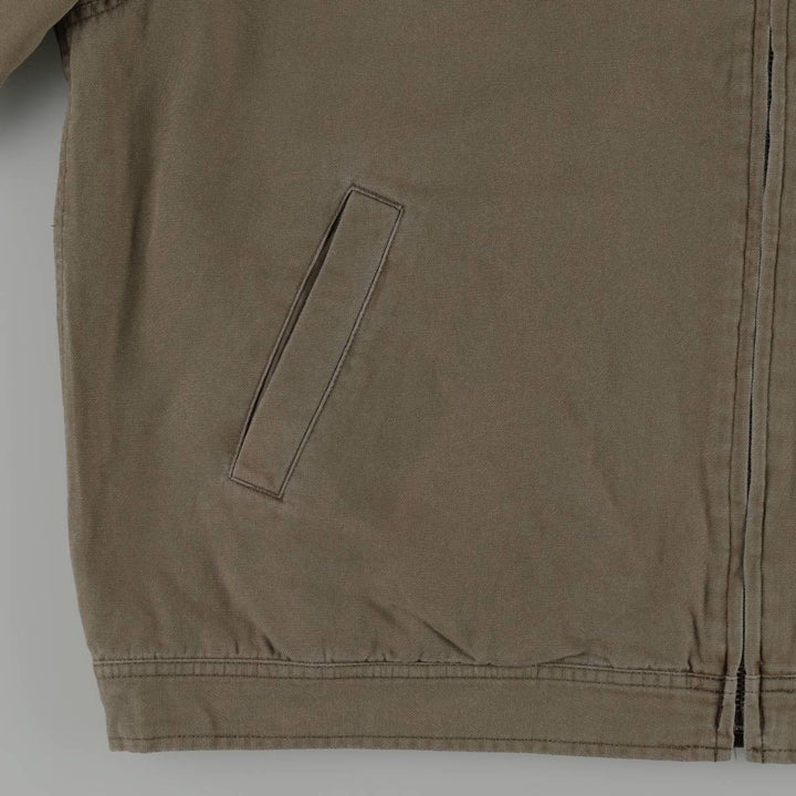 90'S GAP Vintage Cotton Jacket, Men's XL cotton Khaki type brown Vintage Second Hand
