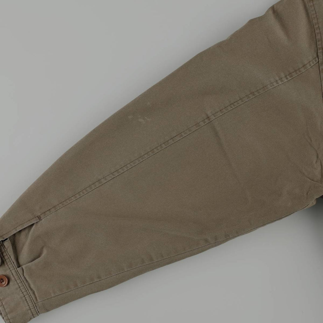 90'S GAP Vintage Cotton Jacket, Men's XL cotton Khaki type brown Vintage Second Hand
