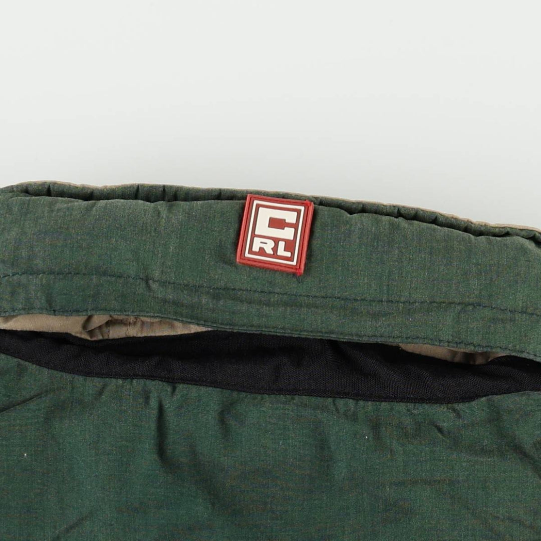 Ralph Lauren CHAPS Half-Zip Anorak Jacket, Made in Russia, Men's Size M (approx.) polyester Green type dark green Vintage Second Hand