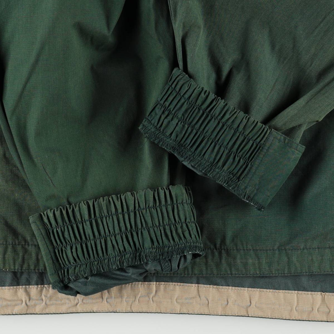 Ralph Lauren CHAPS Half-Zip Anorak Jacket, Made in Russia, Men's Size M (approx.) polyester Green type dark green Vintage Second Hand