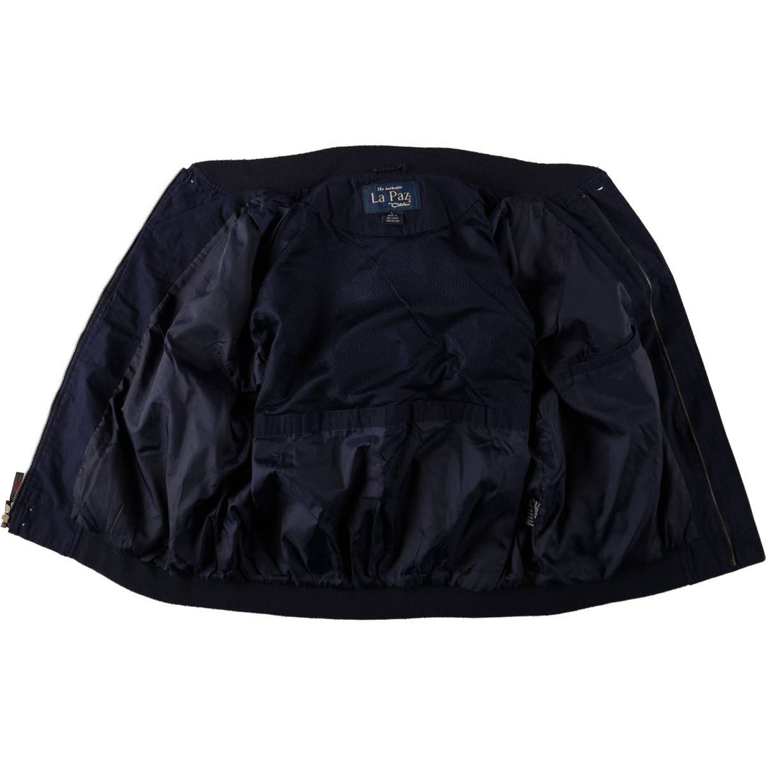 90'S Catalina La Paz Derby Jacket, Cup Shoulder, Men's Size L, Vintage cotton navy blue type Vintage Second Hand
