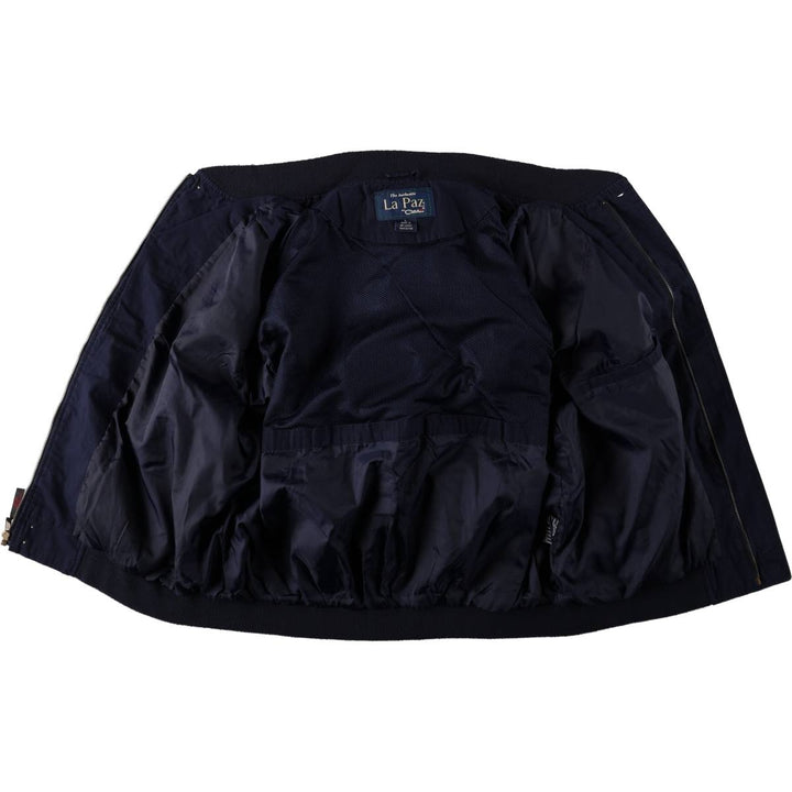90'S Catalina La Paz Derby Jacket, Cup Shoulder, Men's Size L, Vintage cotton navy blue type Vintage Second Hand