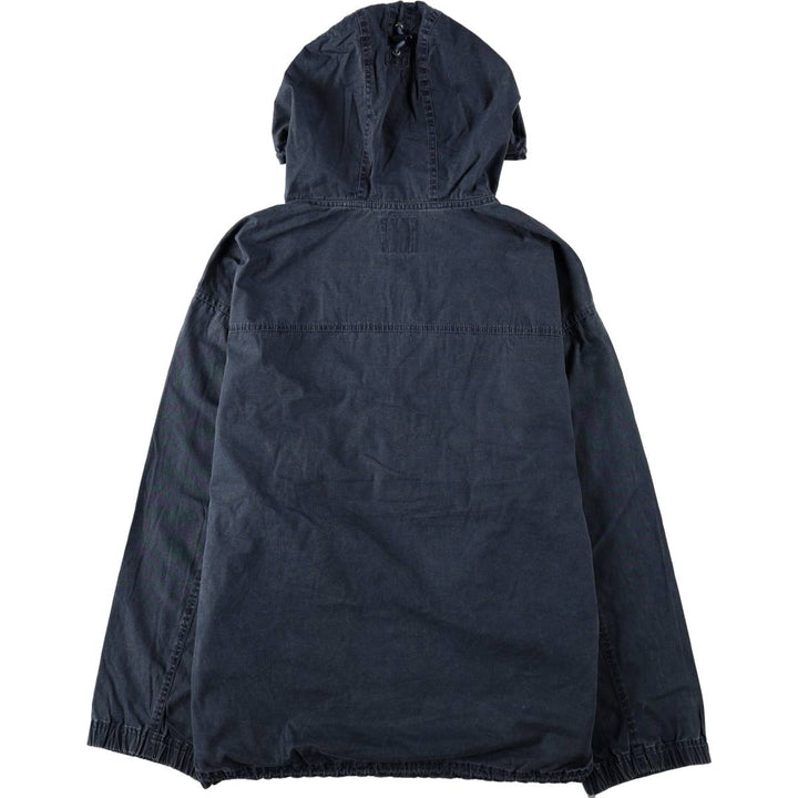 2000'S GAP Half-Zip Cotton Hoodie Anorak Hoodie Men's XL (approx.) cotton navy blue type Vintage Second Hand