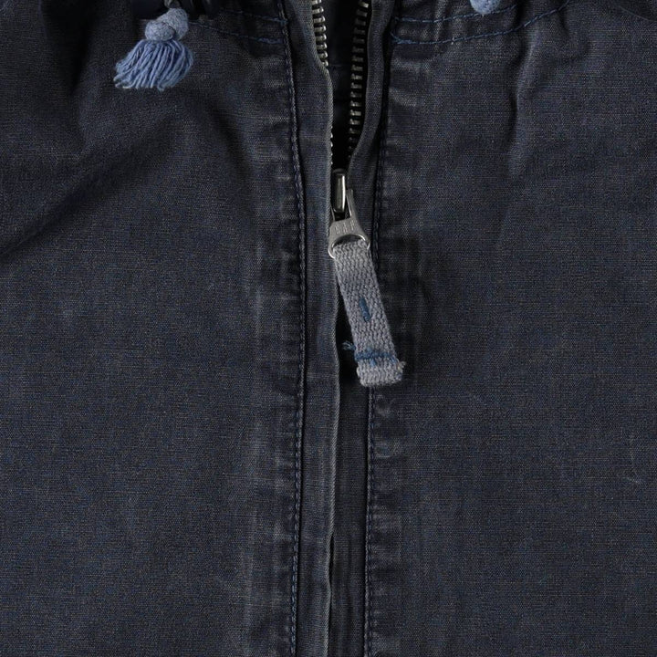 2000'S GAP Half-Zip Cotton Hoodie Anorak Hoodie Men's XL (approx.) cotton navy blue type Vintage Second Hand