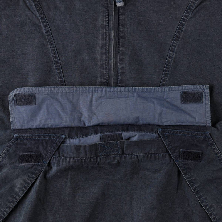 2000'S GAP Half-Zip Cotton Hoodie Anorak Hoodie Men's XL (approx.) cotton navy blue type Vintage Second Hand