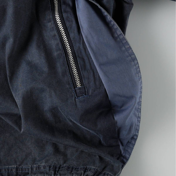 2000'S GAP Half-Zip Cotton Hoodie Anorak Hoodie Men's XL (approx.) cotton navy blue type Vintage Second Hand