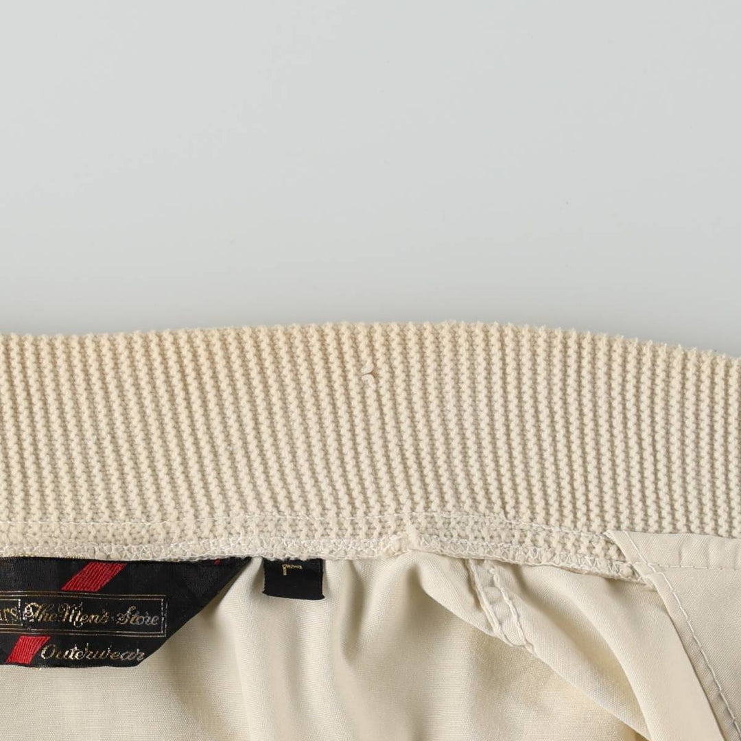 70s-80'S Sears The Men's Store Derby Jacket Cup Shoulder Jacket Men's Size L (approx.) Vintage unclear ivory Vintage Second Hand