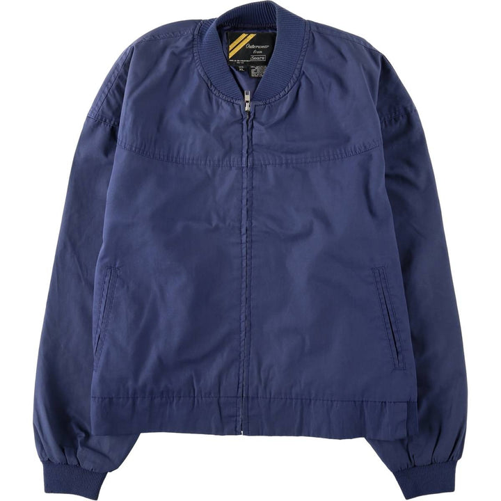 1980'S Sears Derby Jacket Cup Shoulder Jacket Men's XL equivalent Vintage cotton navy blue type Vintage Second Hand