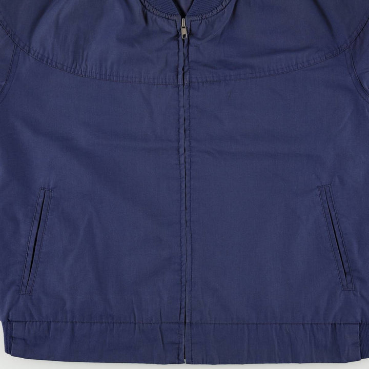 1980'S Sears Derby Jacket Cup Shoulder Jacket Men's XL equivalent Vintage cotton navy blue type Vintage Second Hand