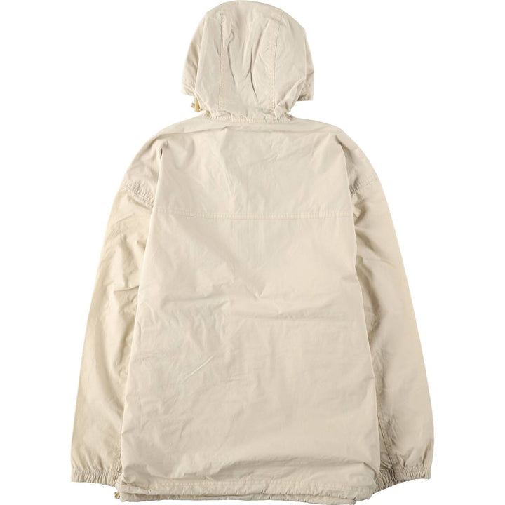 1990'S Ralph Lauren POLO SPORT Half-Zip Anorak Parka, Men's Size S (approx.), Vintage cotton ivory Vintage Second Hand