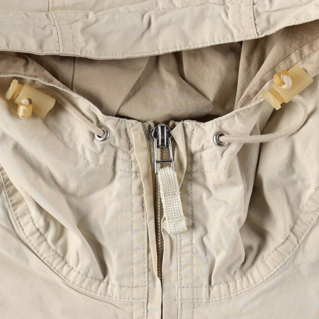 1990'S Ralph Lauren POLO SPORT Half-Zip Anorak Parka, Men's Size S (approx.), Vintage cotton ivory Vintage Second Hand