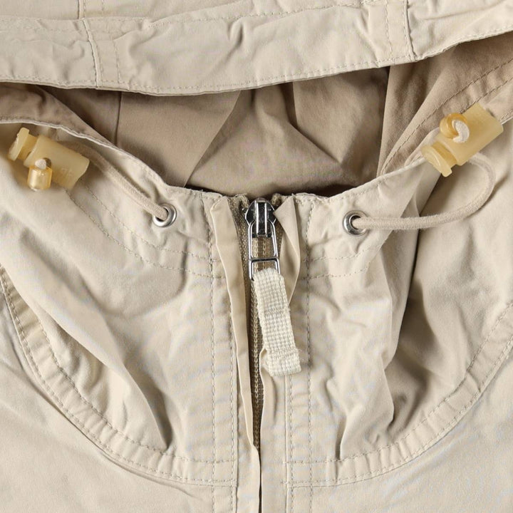 1990'S Ralph Lauren POLO SPORT Half-Zip Anorak Parka, Men's Size S (approx.), Vintage cotton ivory Vintage Second Hand