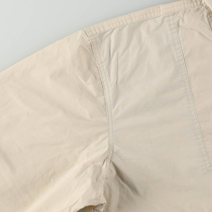1990'S Ralph Lauren POLO SPORT Half-Zip Anorak Parka, Men's Size S (approx.), Vintage cotton ivory Vintage Second Hand