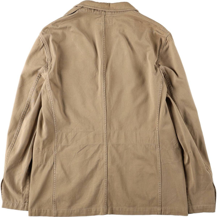 Ralph Lauren POLO RALPH LAUREN Easy Jacket Tailored Jacket Men's Size L (approx.) cotton Beige type Vintage Second Hand