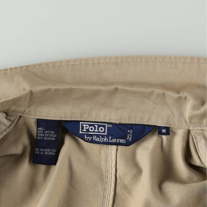 Ralph Lauren POLO by Ralph Lauren Easy Jacket Tailored Jacket Men's Size M (approx.) cotton Beige type Vintage Second Hand