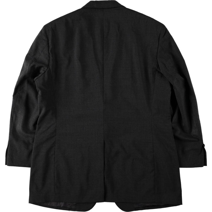 Brooks Brothers wool tailored jacket, made in the USA, men's size L wool Charcoal Vintage Second Hand