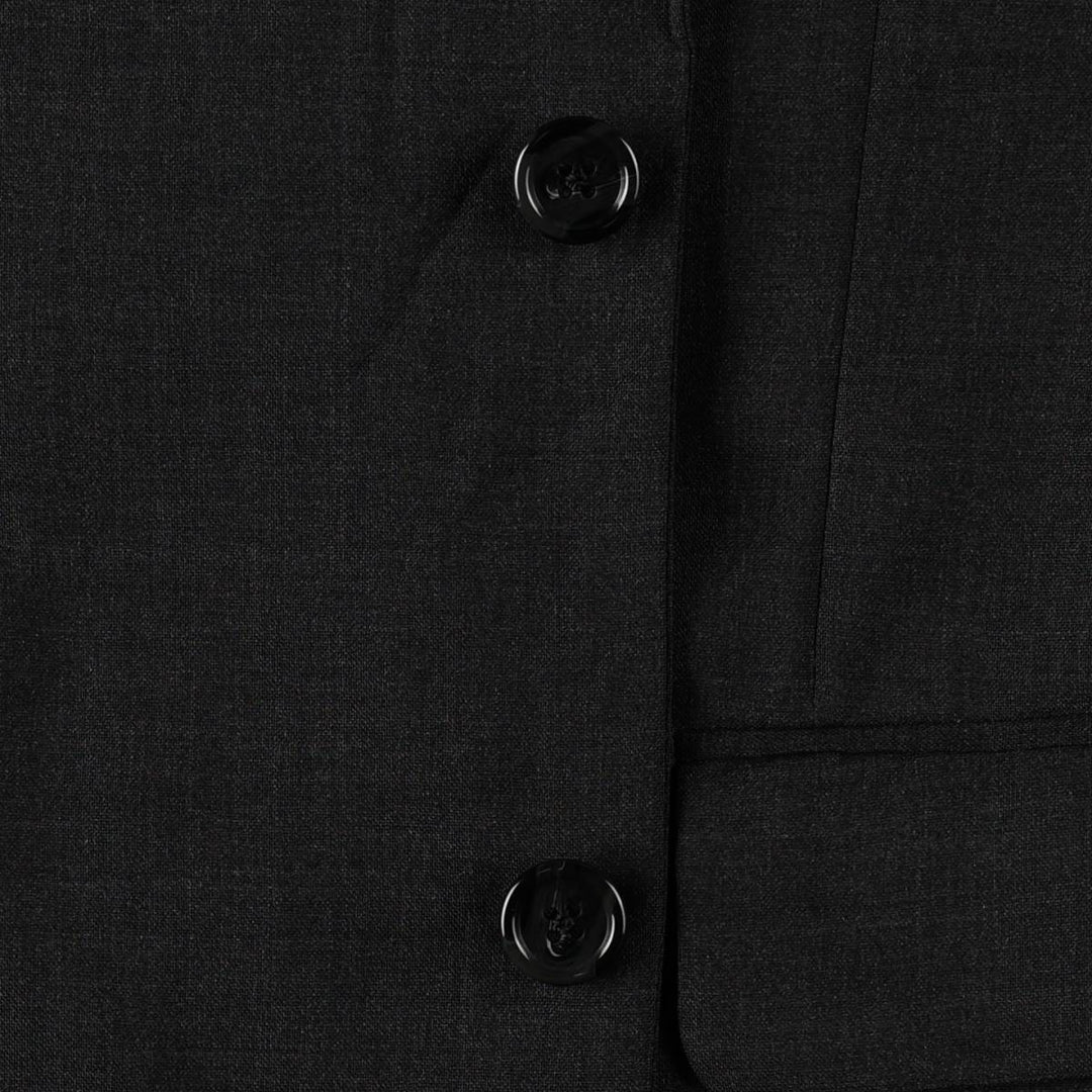 Brooks Brothers wool tailored jacket, made in the USA, men's size L wool Charcoal Vintage Second Hand