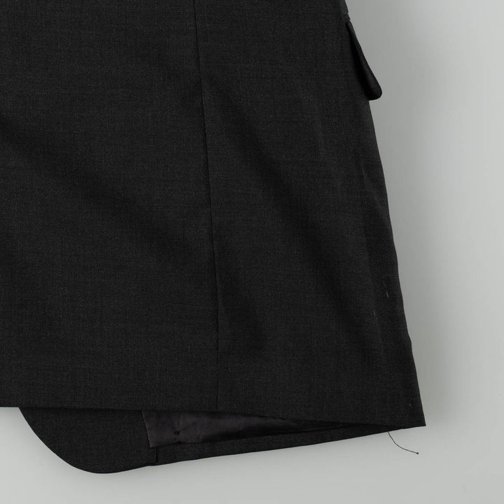 Brooks Brothers wool tailored jacket, made in the USA, men's size L wool Charcoal Vintage Second Hand