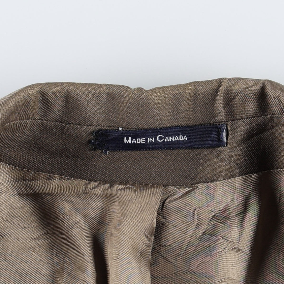 Ralph Lauren CHAPS tailored jacket, made in Canada, men's size L equivalent. unclear beige type brown Vintage Second Hand