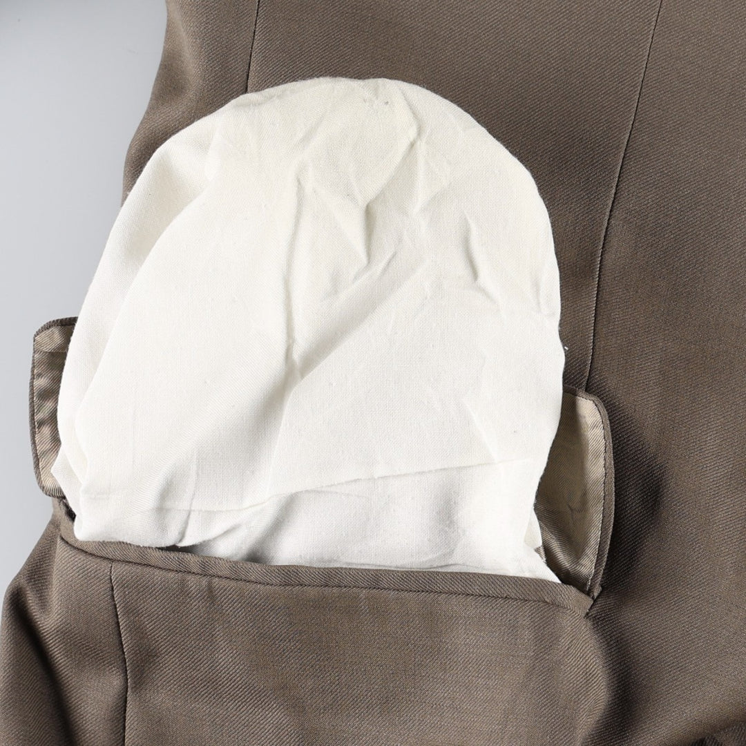 Ralph Lauren CHAPS tailored jacket, made in Canada, men's size L equivalent. unclear beige type brown Vintage Second Hand
