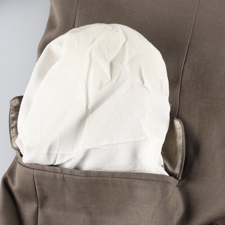 Ralph Lauren CHAPS tailored jacket, made in Canada, men's size L equivalent. unclear beige type brown Vintage Second Hand