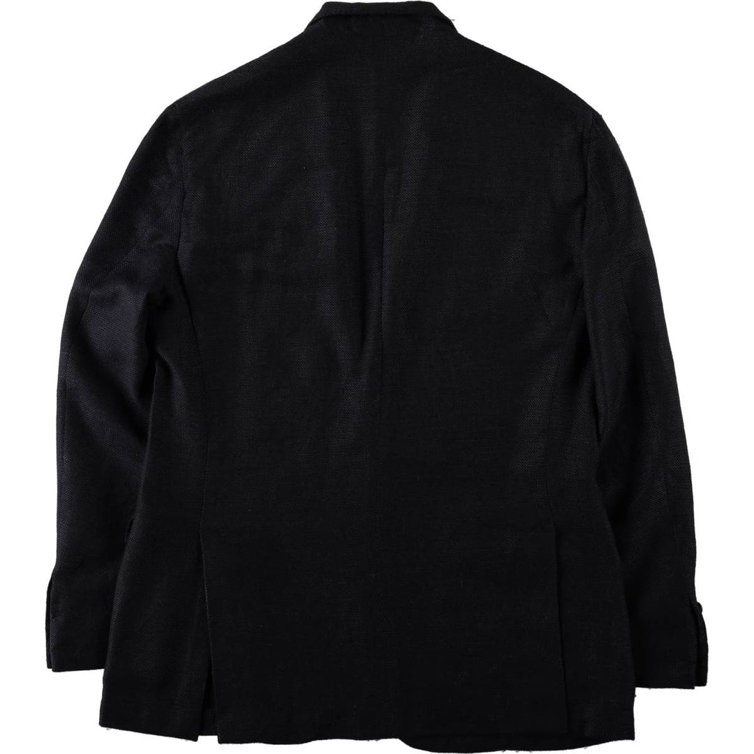 Ralph Lauren POLO RALPH LAUREN Easy Jacket Tailored Jacket Made in Italy Men's Size L (approx.) wool black type Vintage Second Hand