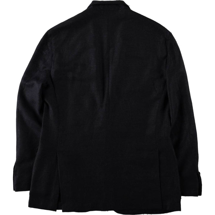 Ralph Lauren POLO RALPH LAUREN Easy Jacket Tailored Jacket Made in Italy Men's Size L (approx.) wool black type Vintage Second Hand
