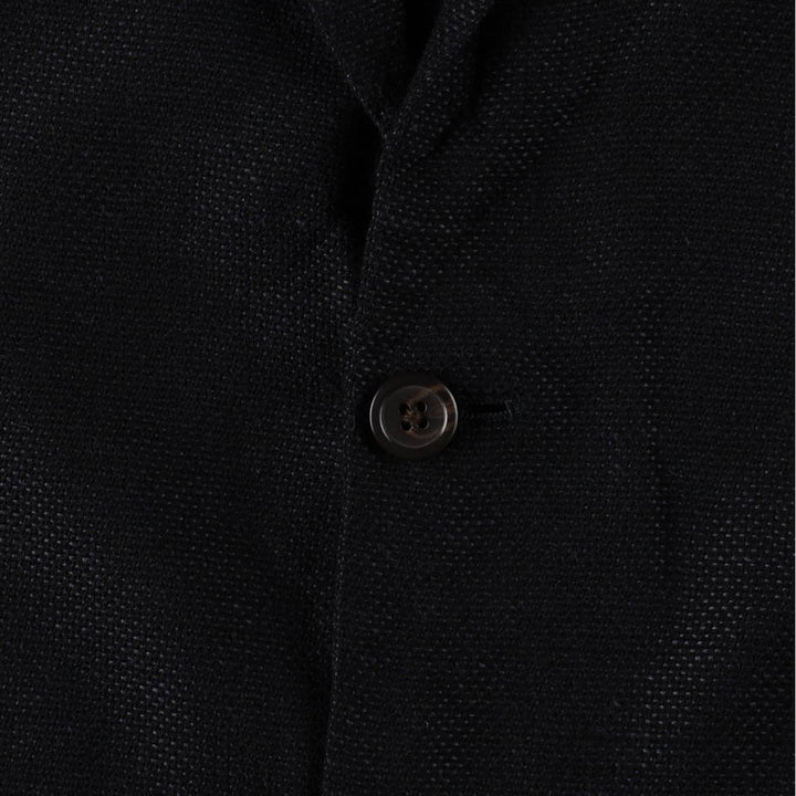 Ralph Lauren POLO RALPH LAUREN Easy Jacket Tailored Jacket Made in Italy Men's Size L (approx.) wool black type Vintage Second Hand