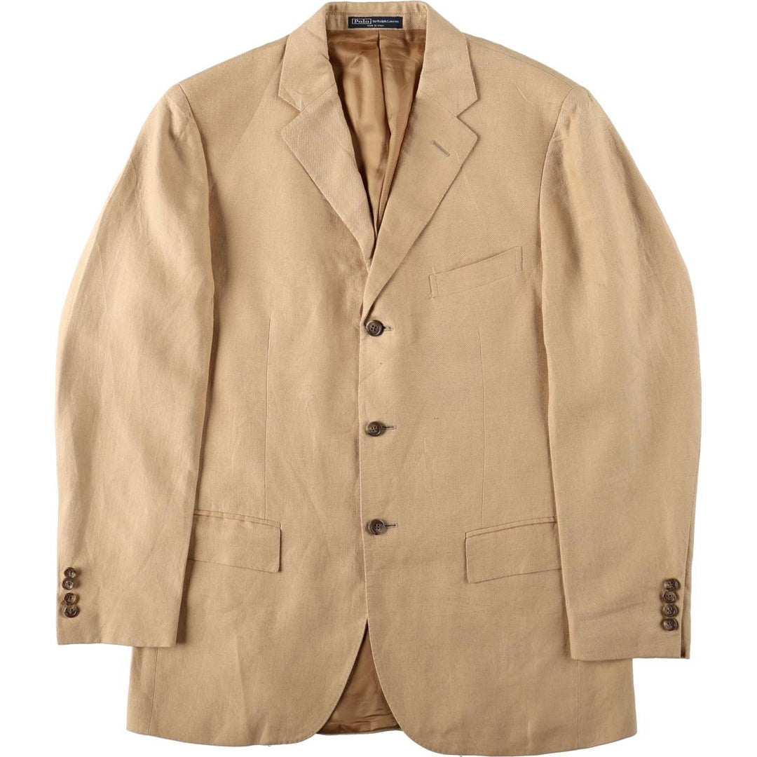 Ralph Lauren POLO by Ralph Lauren blazer/tailored jacket, made in Italy, men's size M equivalent. others Beige type Vintage Second Hand