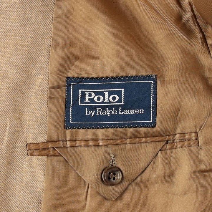 Ralph Lauren POLO by Ralph Lauren blazer/tailored jacket, made in Italy, men's size M equivalent. others Beige type Vintage Second Hand