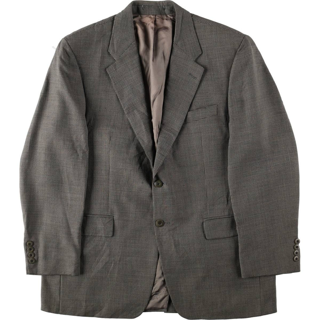 Ralph Lauren Chaps wool tailored jacket, made in Canada, men's size L unclear gray type Vintage Second Hand