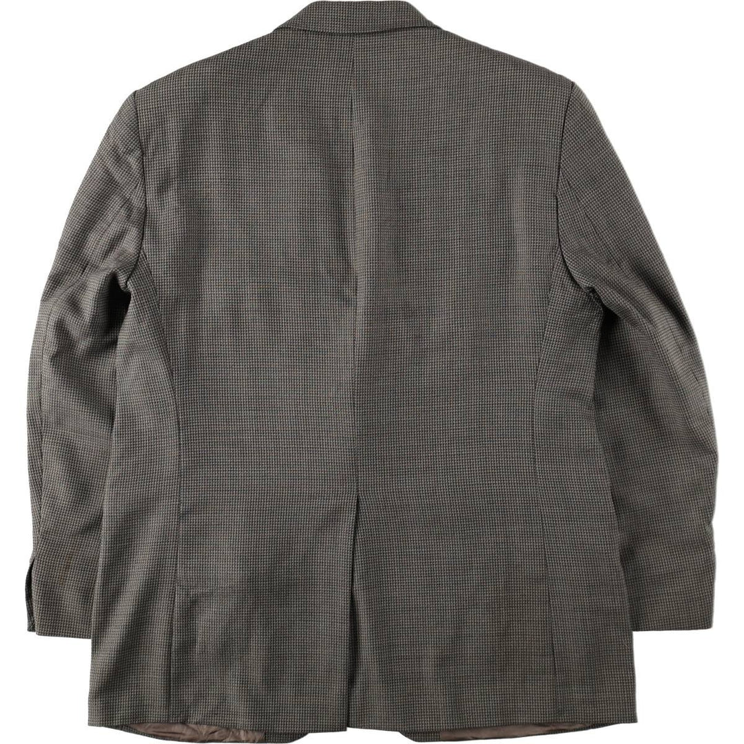 Ralph Lauren Chaps wool tailored jacket, made in Canada, men's size L unclear gray type Vintage Second Hand